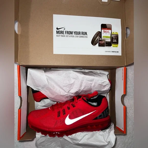Rare Nike Air Max+ 2013 Pimento - Size 10.5